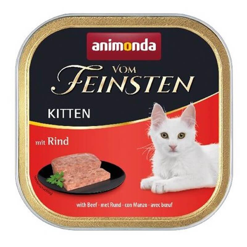 Animonda Vom Feinsten Biftekli Yavru Kedi Konservesi 100 Gr