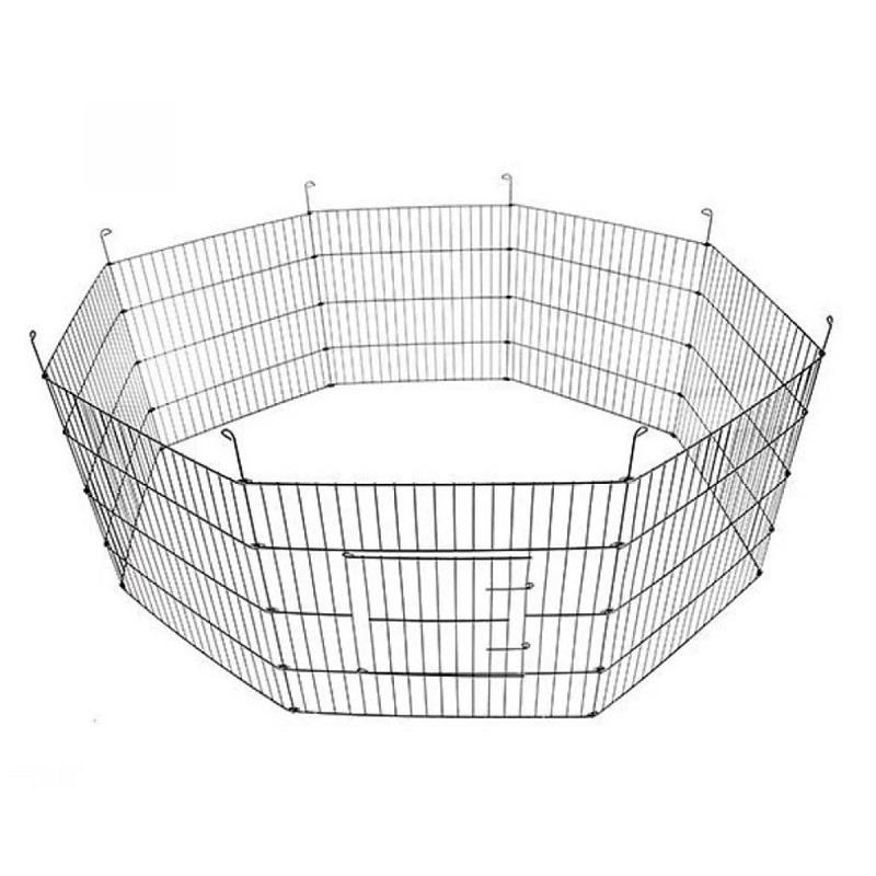 Aqua Boutique Siyah Metal Kedi Köpek Çiti 61 X 61 Cm