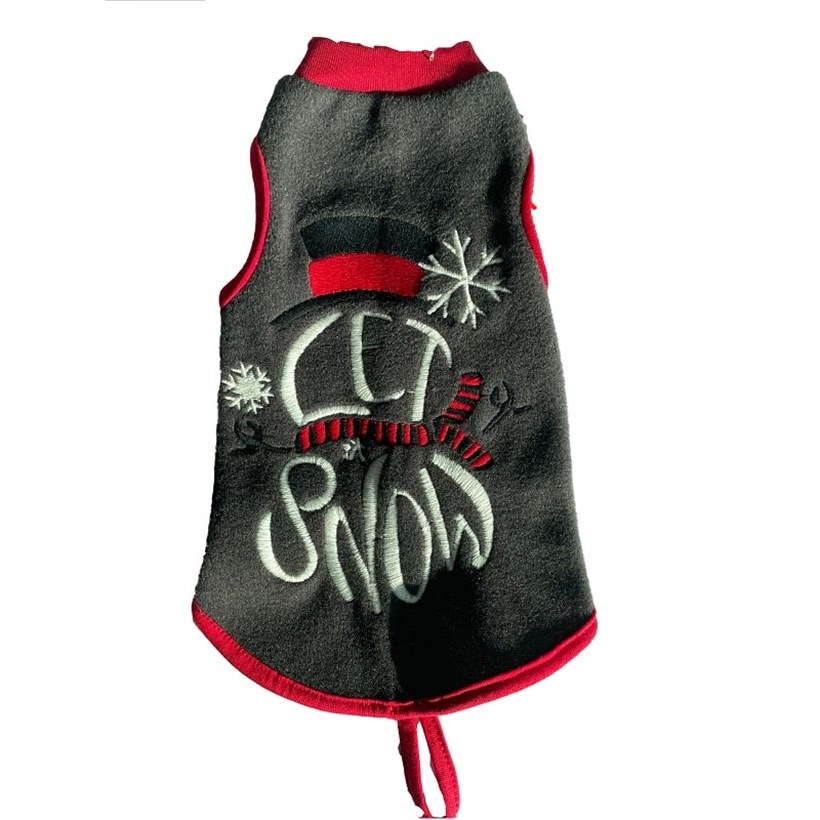 Pet Pretty Bacco Milano Polar Gri Köpek Tişörtü 3XL