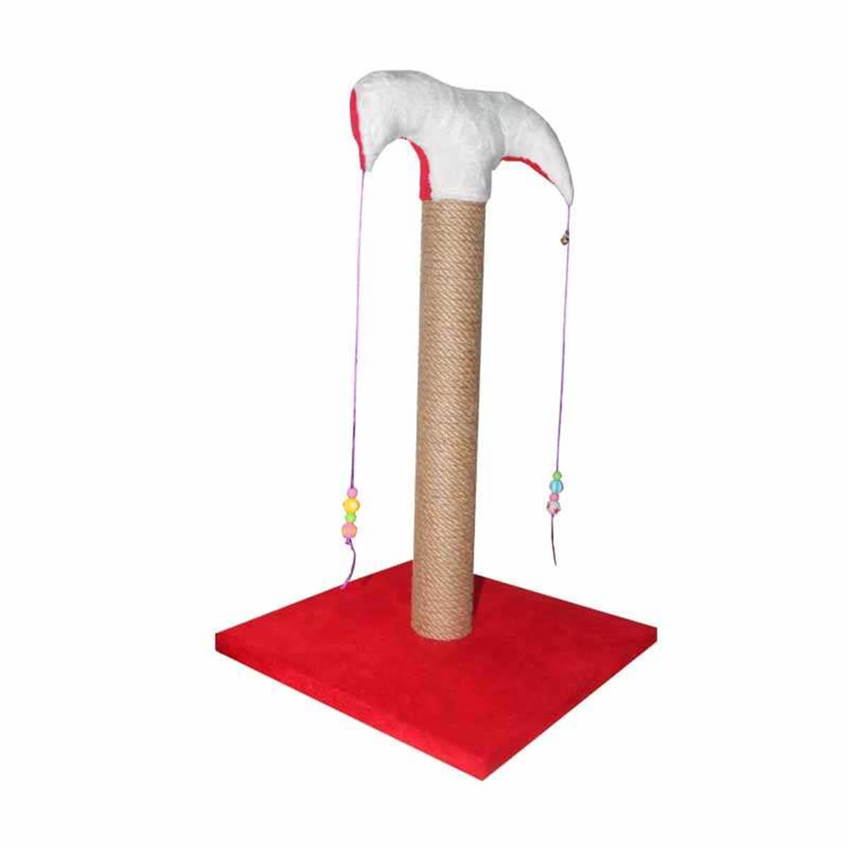 Bedspet Palyaço Kedi Tırmalama Kırmızı