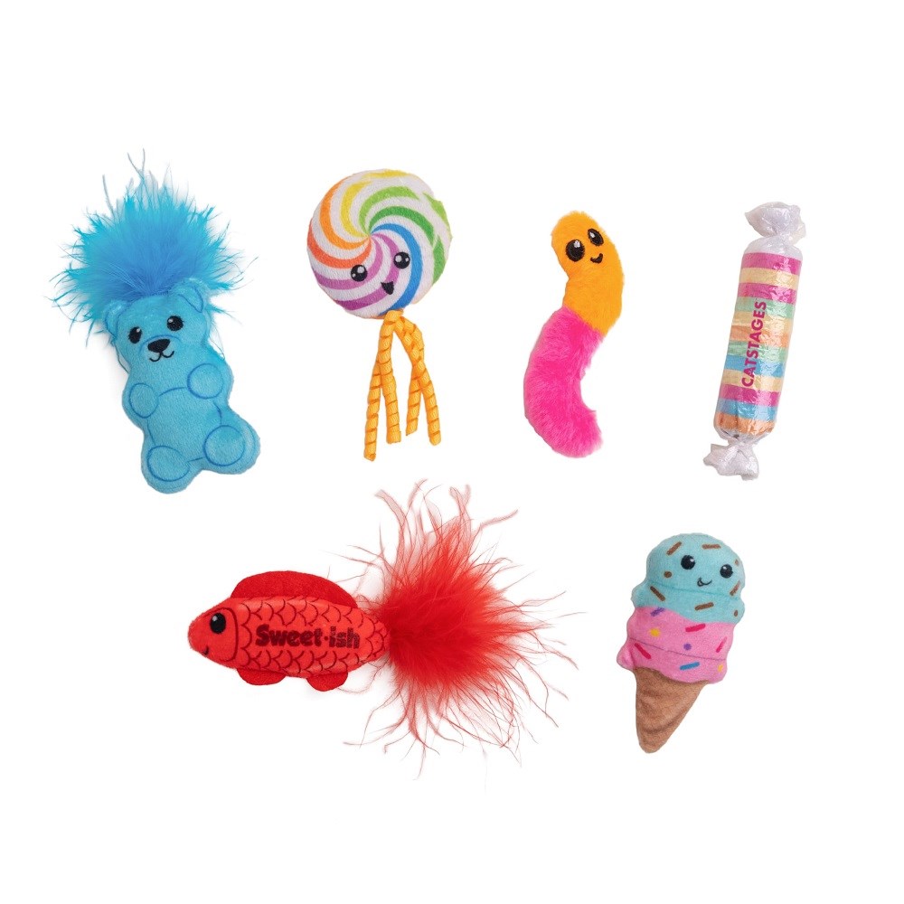 Catstages Kitty Sweet Treats Catnipli Kedi Oyuncak Seti 6'lı