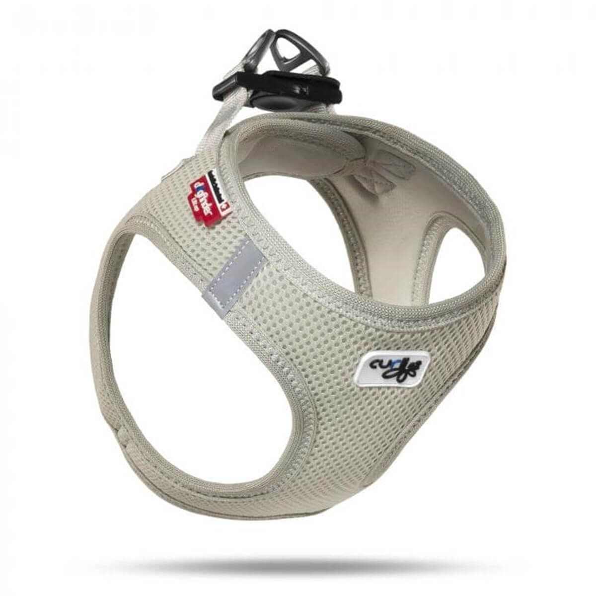 Curli Vest Air-Mesh Köpek Göğüs Tasması Gri S