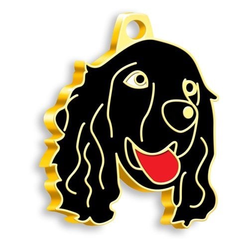 Dalis Altın Kaplama Cocker Köpek Künyesi