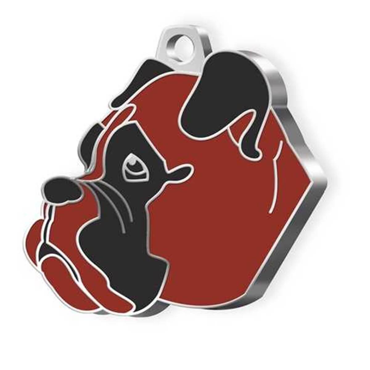 Dalis Pet Tag - Boxer Köpek Künyesi Kızıl