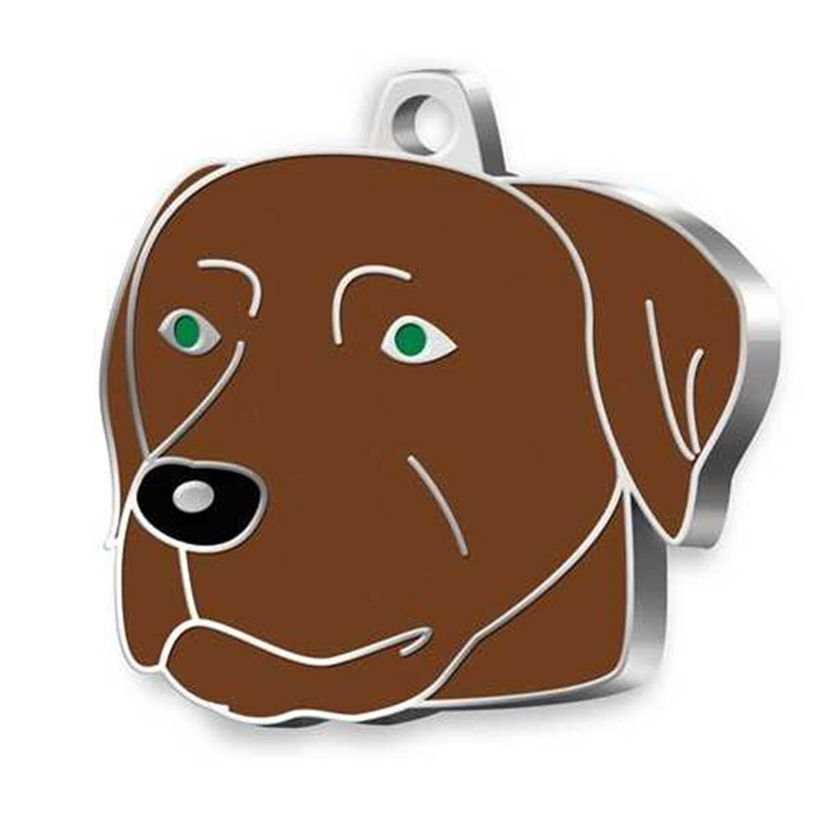 Dalis Pet Tag Kahve Labrador Köpek Künyesi