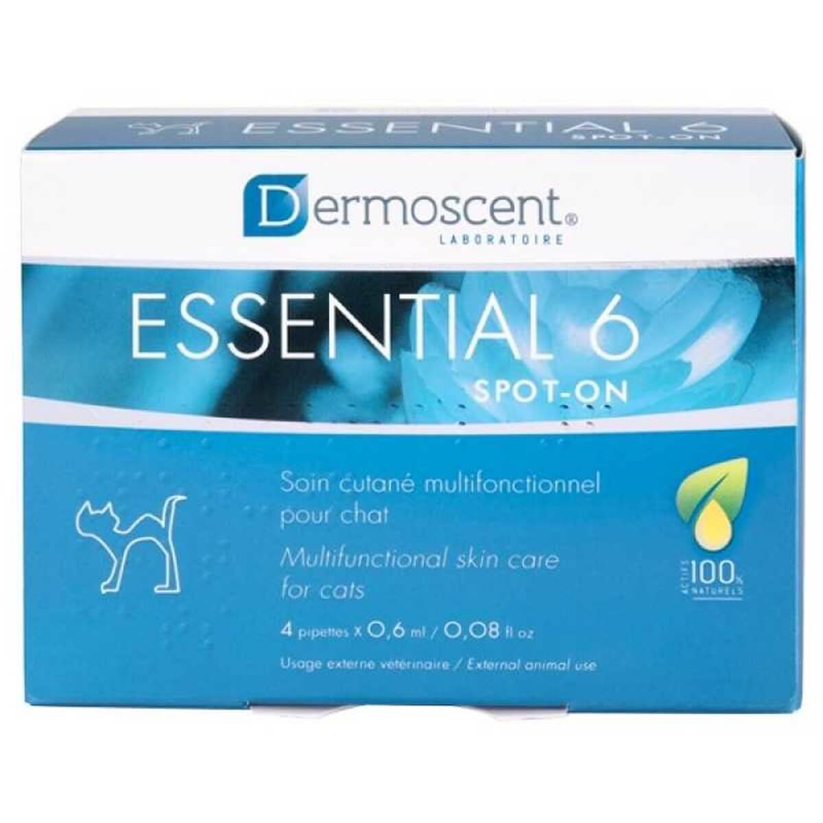 Dermoscent Essential 6 Kedi Deri Bakımı ve Koku Giderici Damla