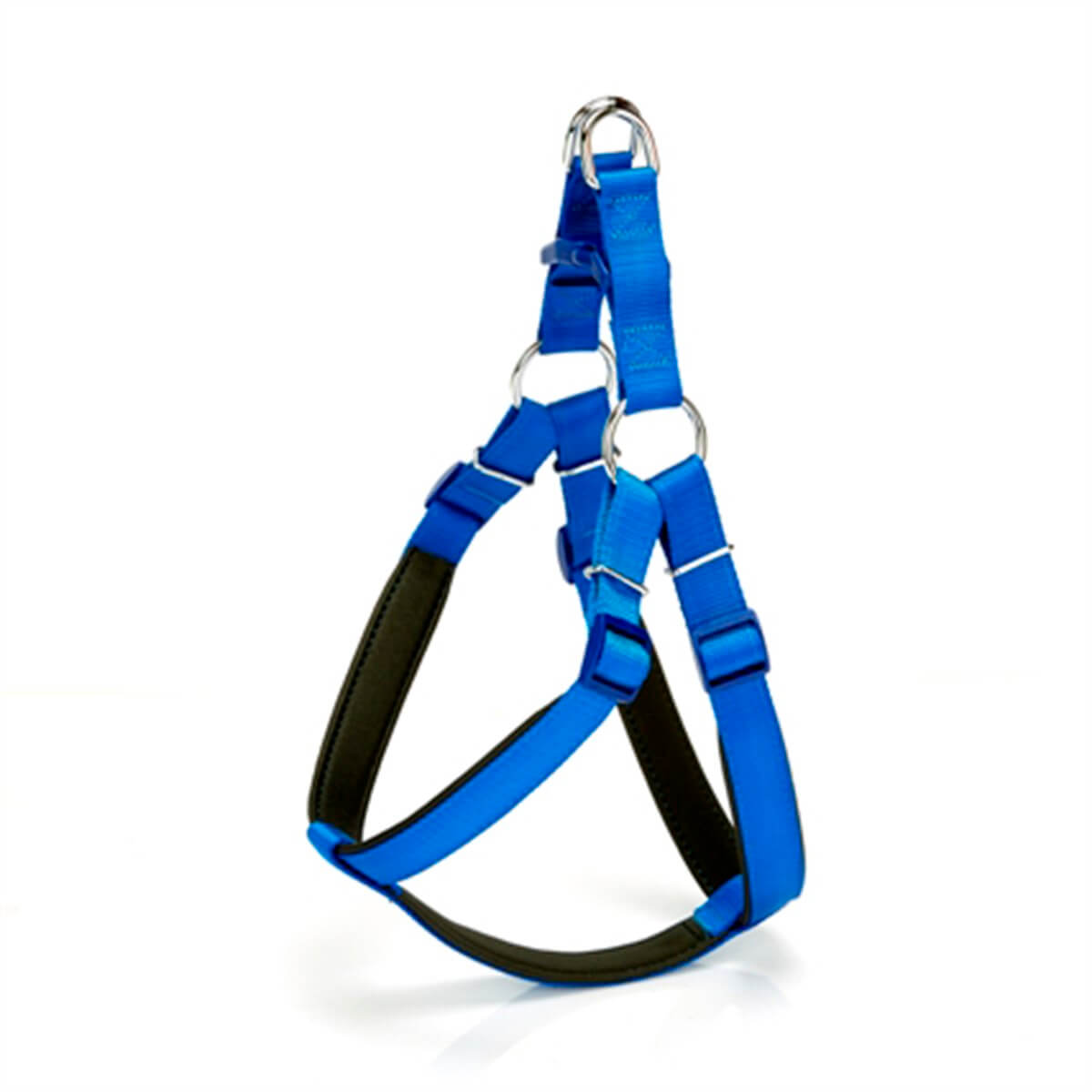Doggie Comfort Ronin Dokuma Köpek Göğüs Tasması Small (1,5 X 40–45 Cm) Mavi
