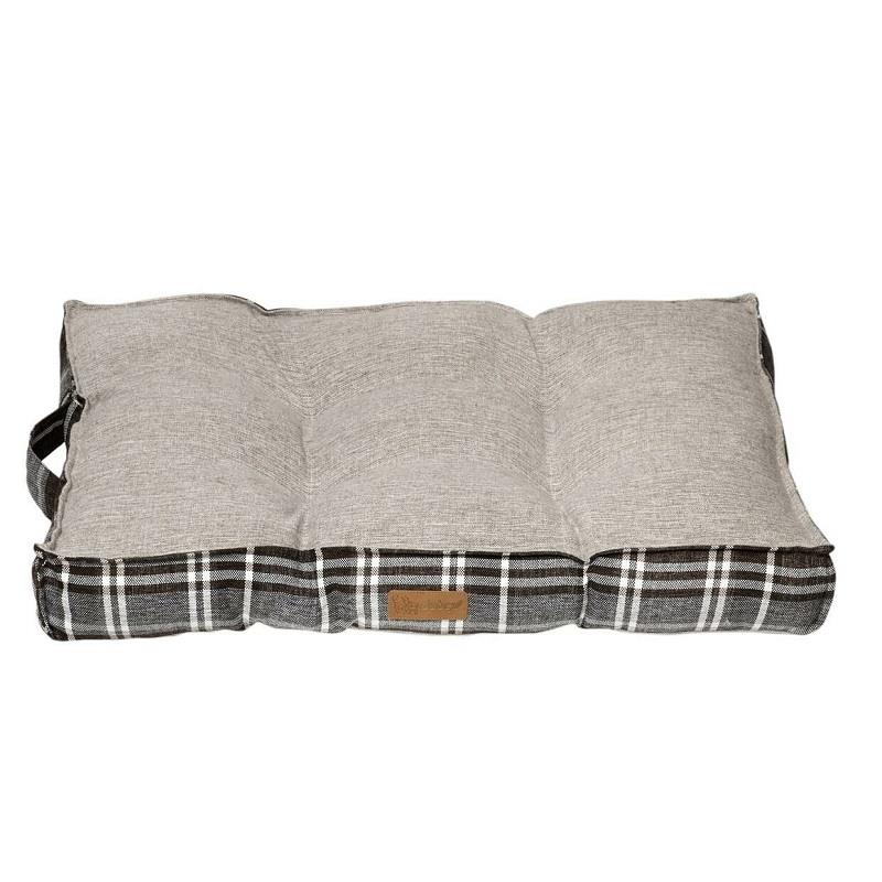 Dubex British Cushion Kedi Köpek Yatağı Bej Large 85x68x13 cm