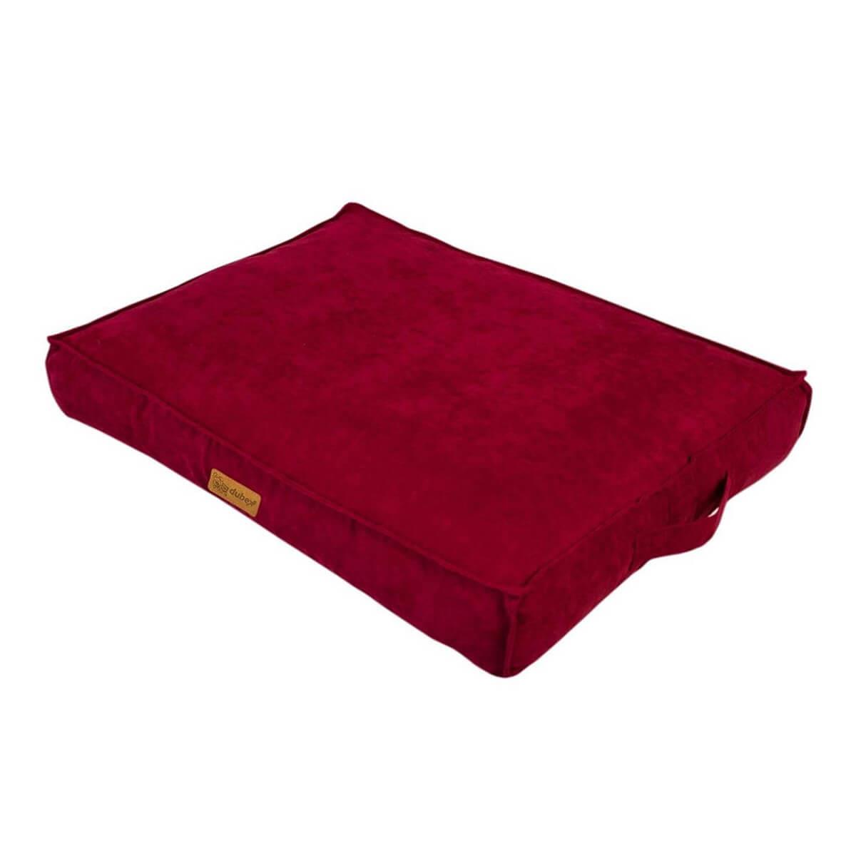 Dubex Plus Soft Serisi Kedi Köpek Yatağı Gül Kurusu Medium 76x56x13cm
