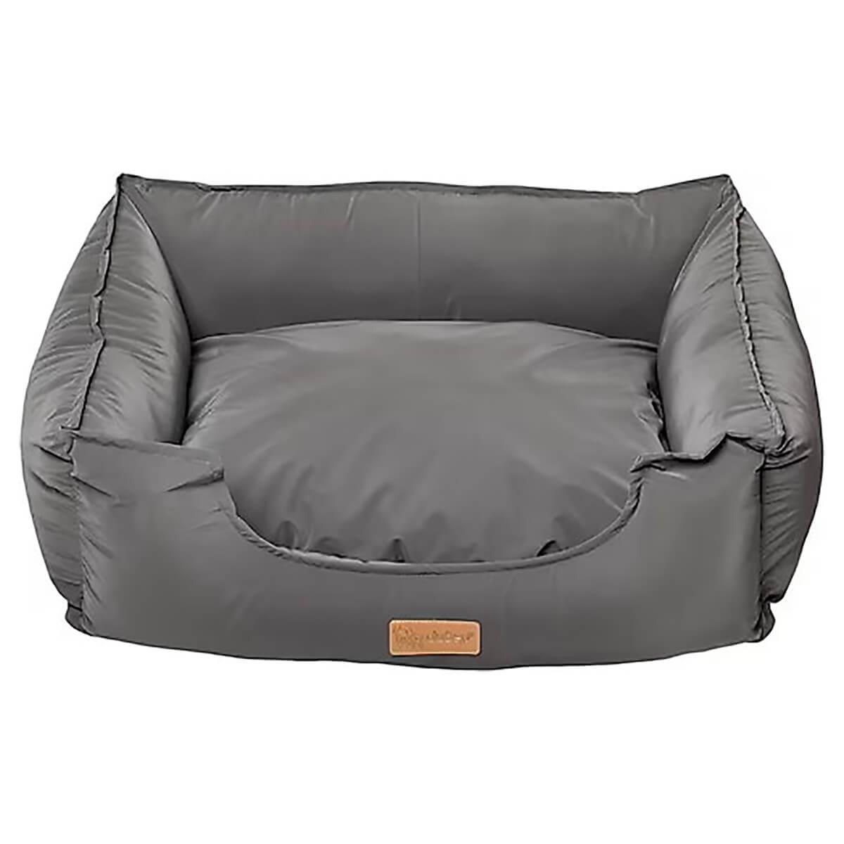Dubex Premium Mochi Kedi Köpek Yatağı Gri Small 60x50x19 cm