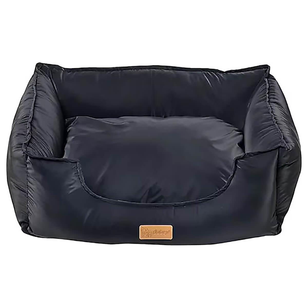 Dubex Premium Mochi Kedi Köpek Yatağı Siyah Medium 70x60x23 cm