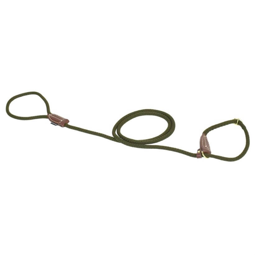 Duvo+ Köpek Eğitim ve Gezdirme Tasması Yeşil 170 Cm / 8 Mm