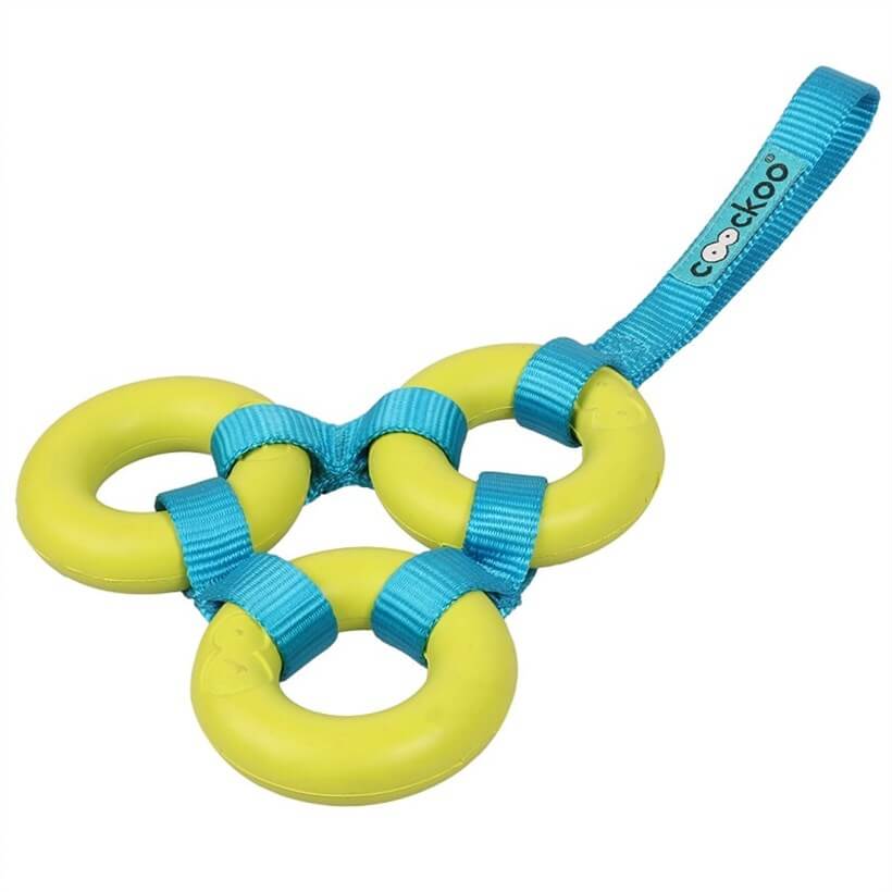 Duvo+ Loop Kauçuk 3'Lü Halka Köpek Oyuncağı 26 X 15 X 2 Cm