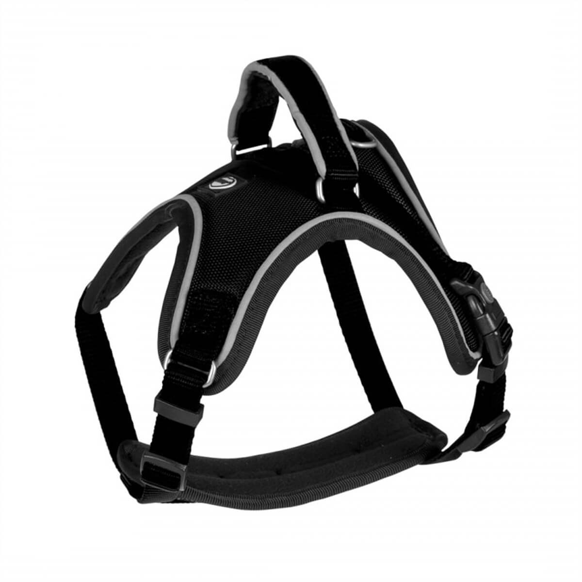 Duvo+ West Harness Köpek Göğüs Tasması Siyah Small