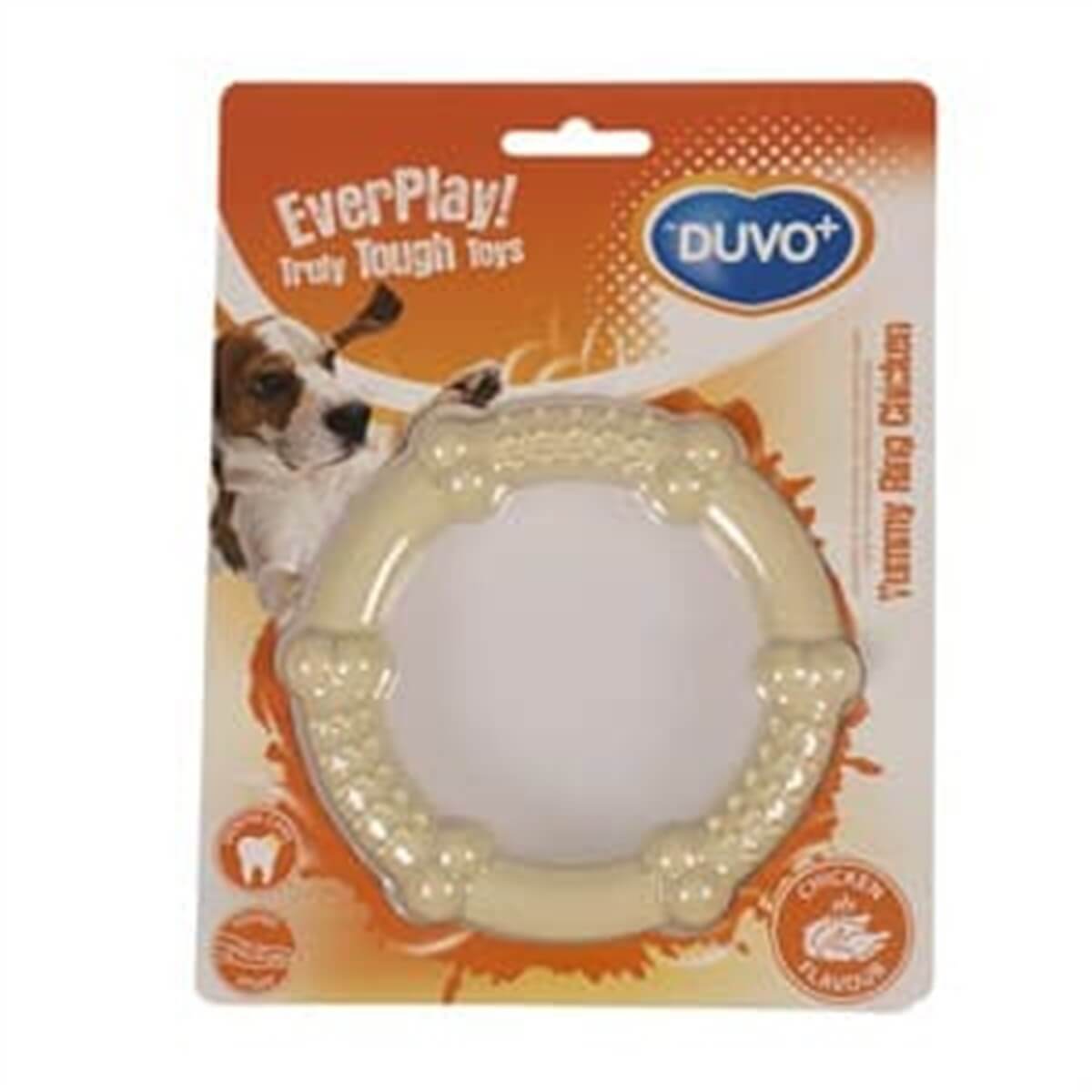 Duvo+ Yummy Ring Chicken Köpek Çiğneme Oyuncağı 12,5 Cm