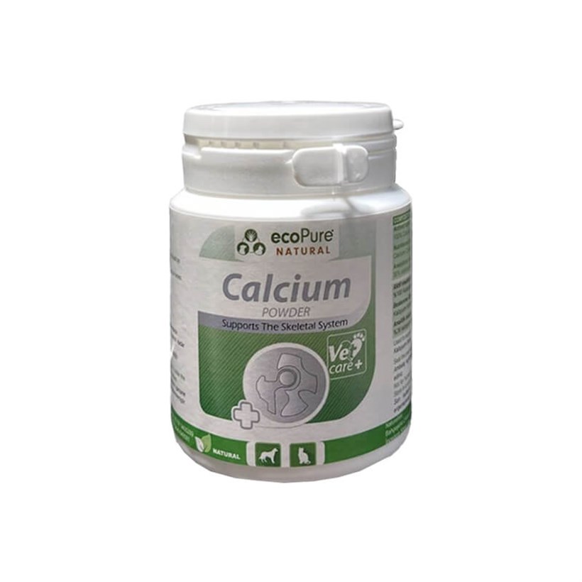 Ecopure Calcium Powder Kedi-Köpek Eklem ve Kemik Desteği 40 Gr