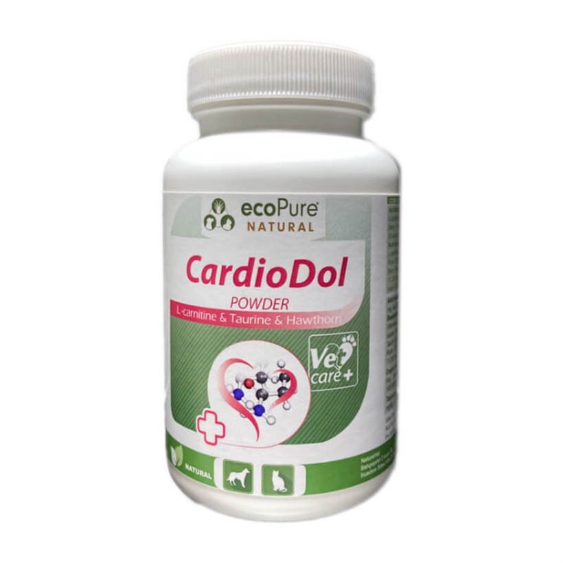 Ecopure Cardiodol Kedi ve Köpek Kalp ve Dolaşım Sistemi Takviyesi 40 Gr