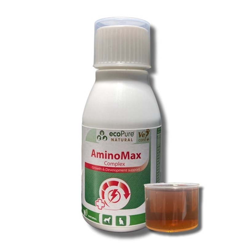 Ecopure Kedi ve Köpekler İçin Gelişim Desteği AminoMax Complex 100 Ml