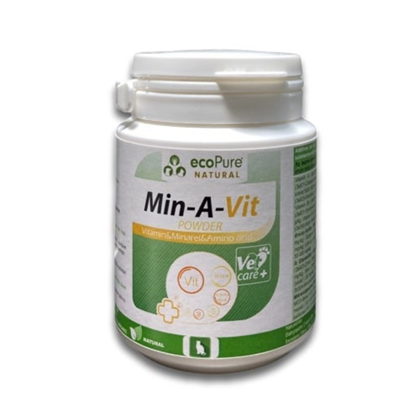 Ecopure Kediler İçin Vitamin Mineral Aminoasit Min-A-Vit 50 Gr
