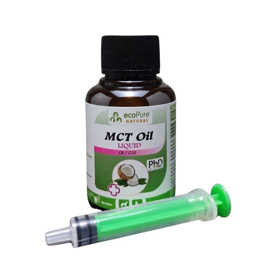 EcoPure MCT Oil Kedi Ve Köpek Enerji Desteği 50 Ml