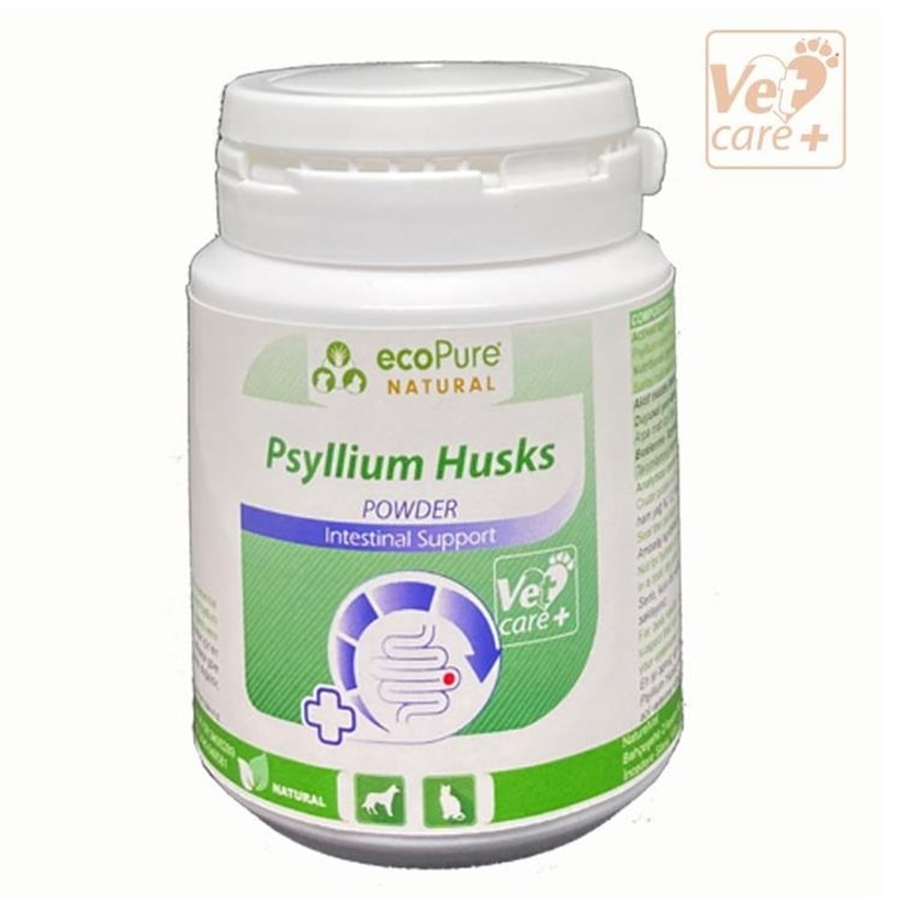 EcoPure Psyllium Husks 20 Kedi Köpek Sindirim Düzenleyici Toz 20 Gr