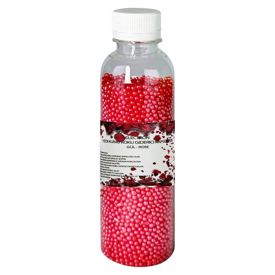 Electron Gül Aromalı Kum Koku Giderici Kapsül 250 Ml