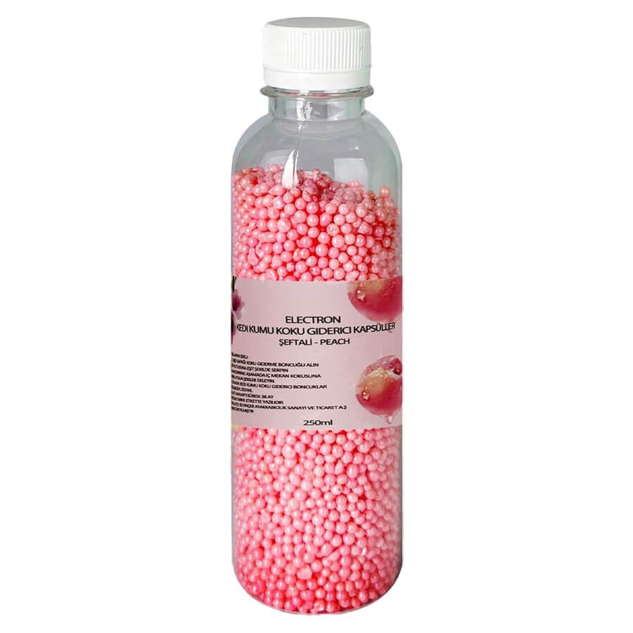 Electron Şeftali Aromalı Kum Koku Giderici Kapsül 250 Ml