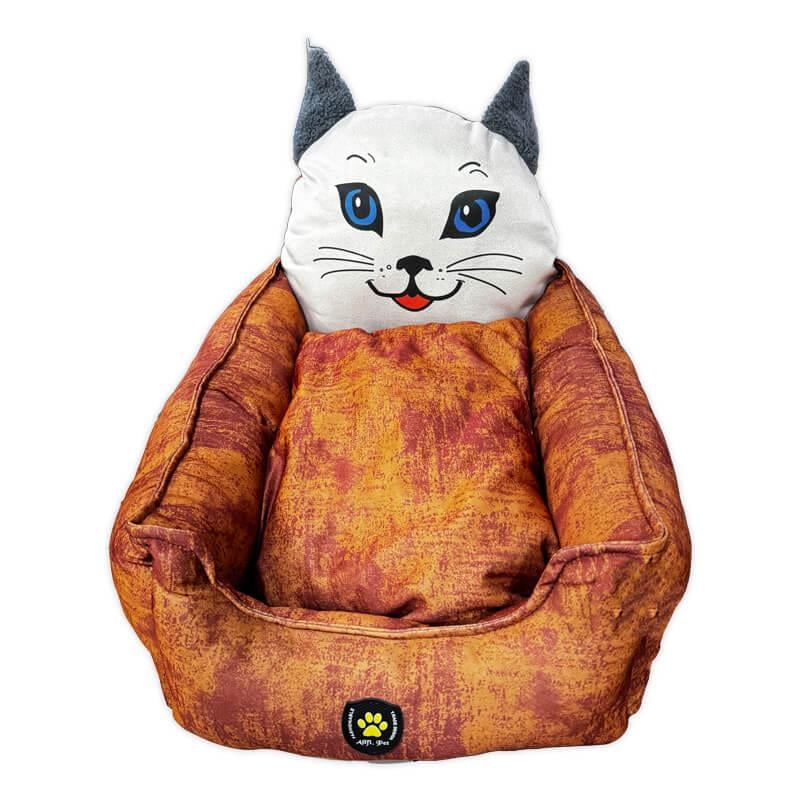 Figürlü Kedi Yatağı 40x50 cm