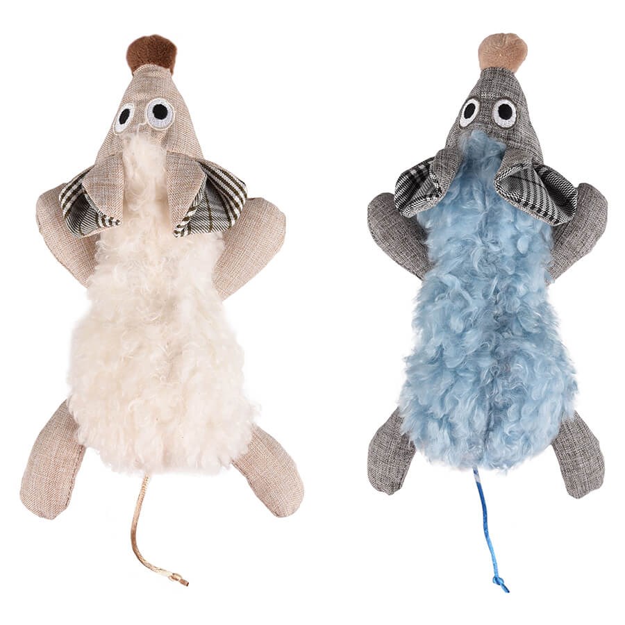 Flamingo Cat Rizzo Catnipli Kumaş VE Peluş Fare Oyuncak