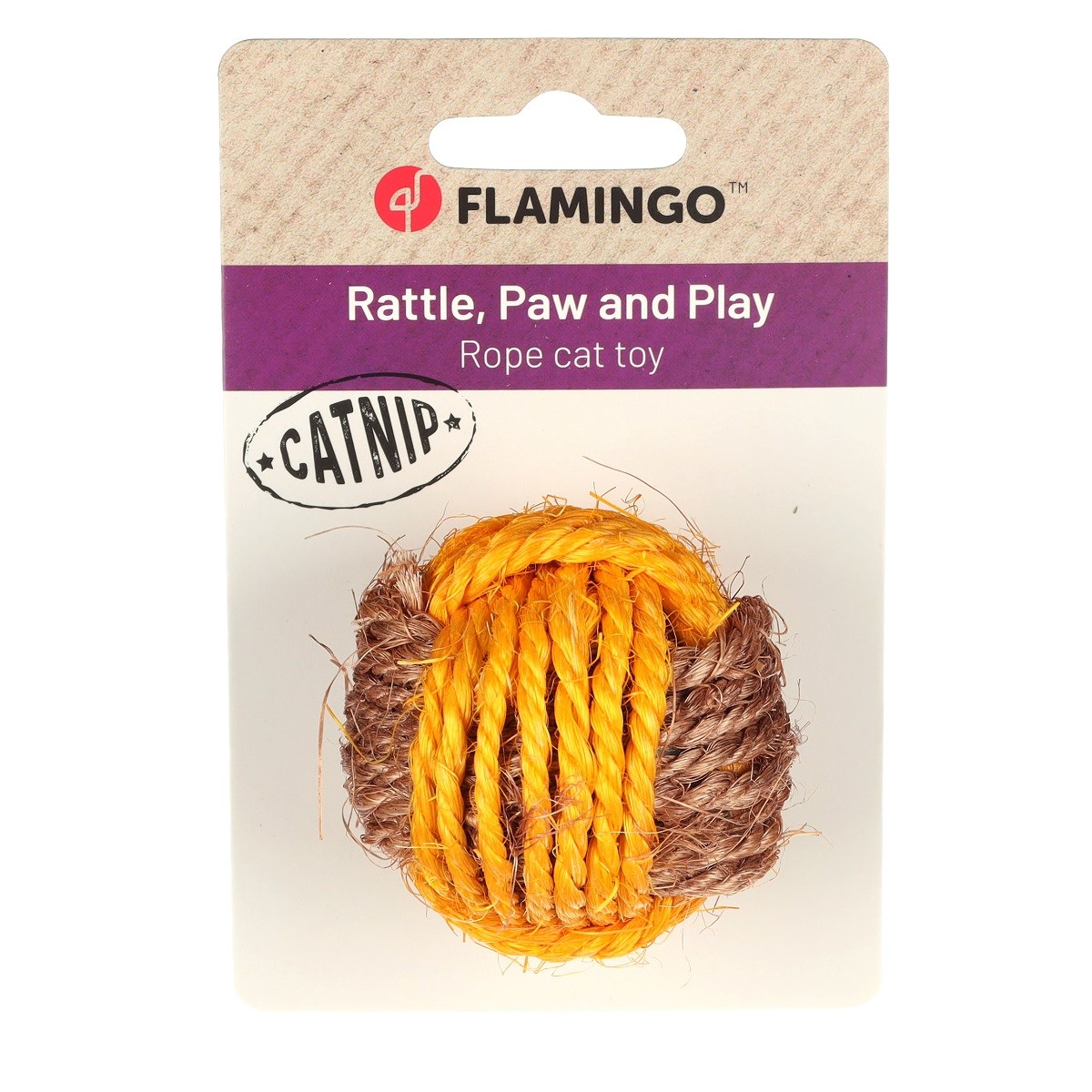 Flamingo Justo Hasır Düğümlü Oyuncak Top