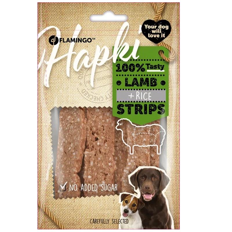 Flamingo Lamb Strips Kuzulu Şerit Köpek Ödülü 85 gr