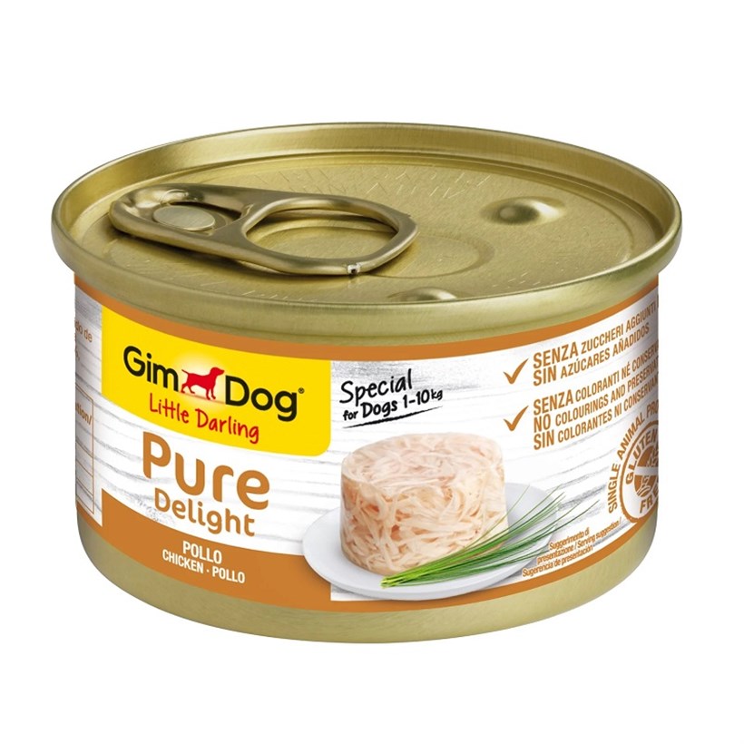 Gimdog Pure Delight Tavuklu Köpek Konservesi 85 Gr