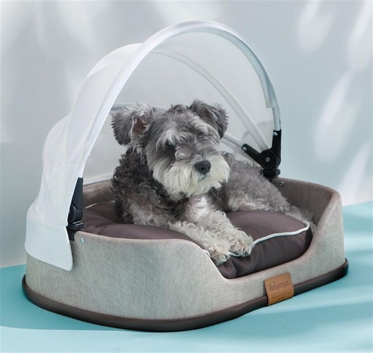 İbiyaya Köpek ve Kedi Yatağı - Canopy Daybed Denim