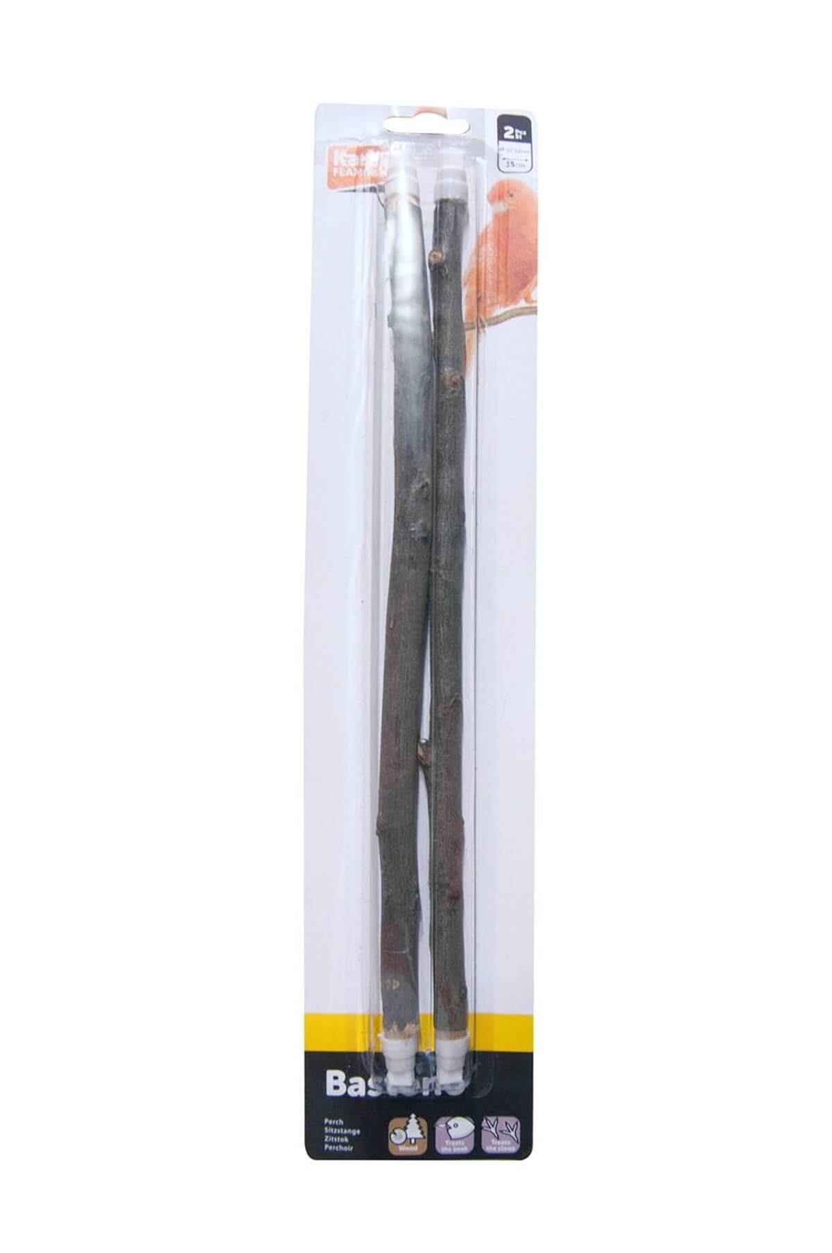 Karlie Plastik Uçlu Ahşap Kuş Tüneği 25cmx10mm