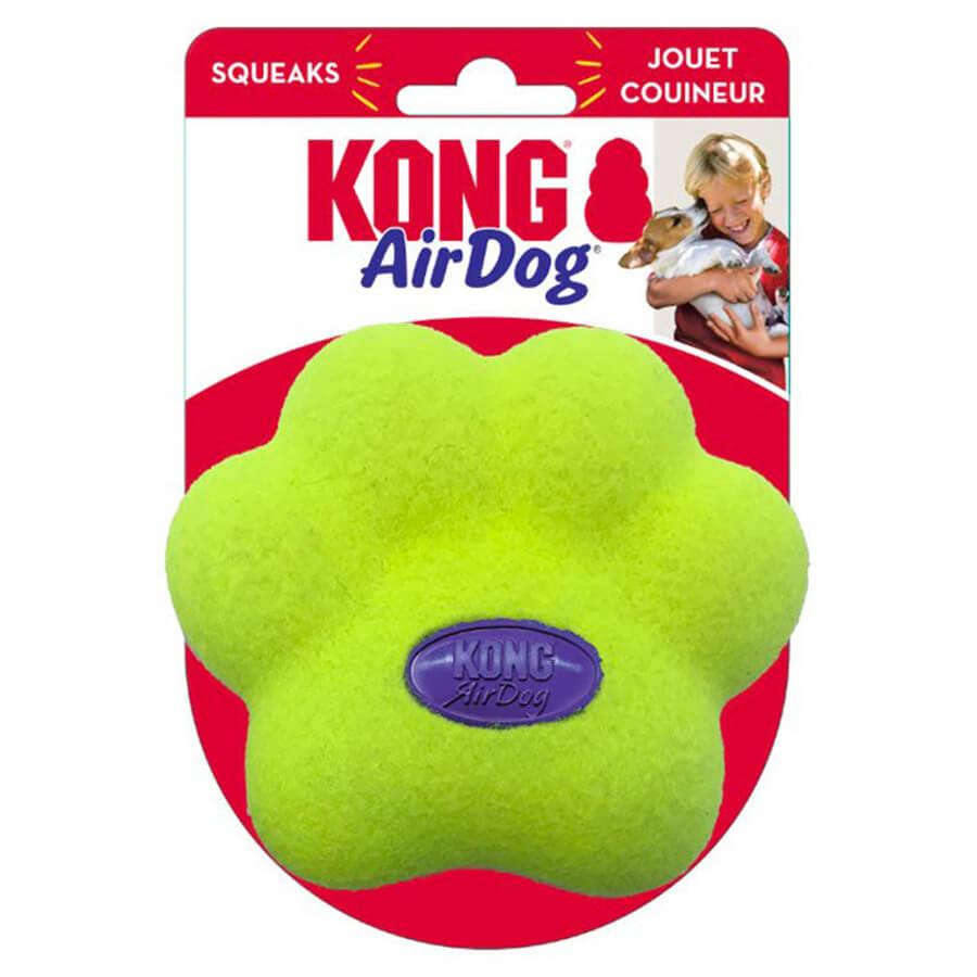 KONG AirDog Pati Şeklinde Sesli Köpek Oyuncağı Medium