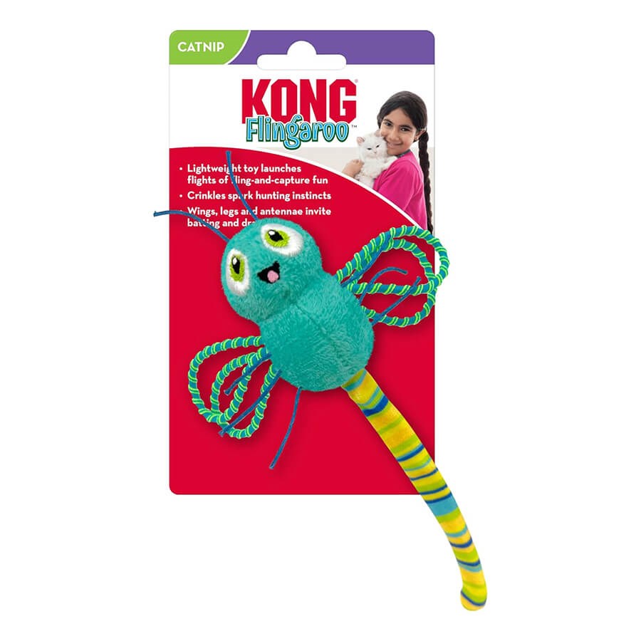 KONG Flingaroo Yusufçuk Kedi Oyuncağı