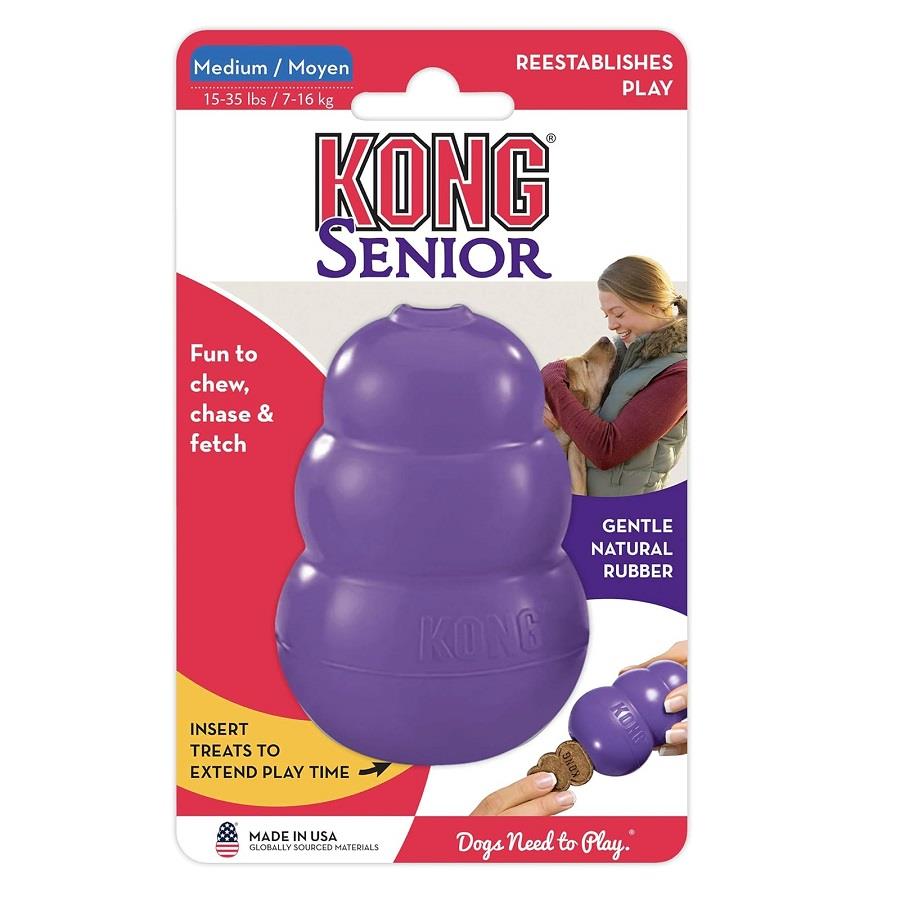 Kong Senior Yaşlı Köpek Oyuncağı Medium