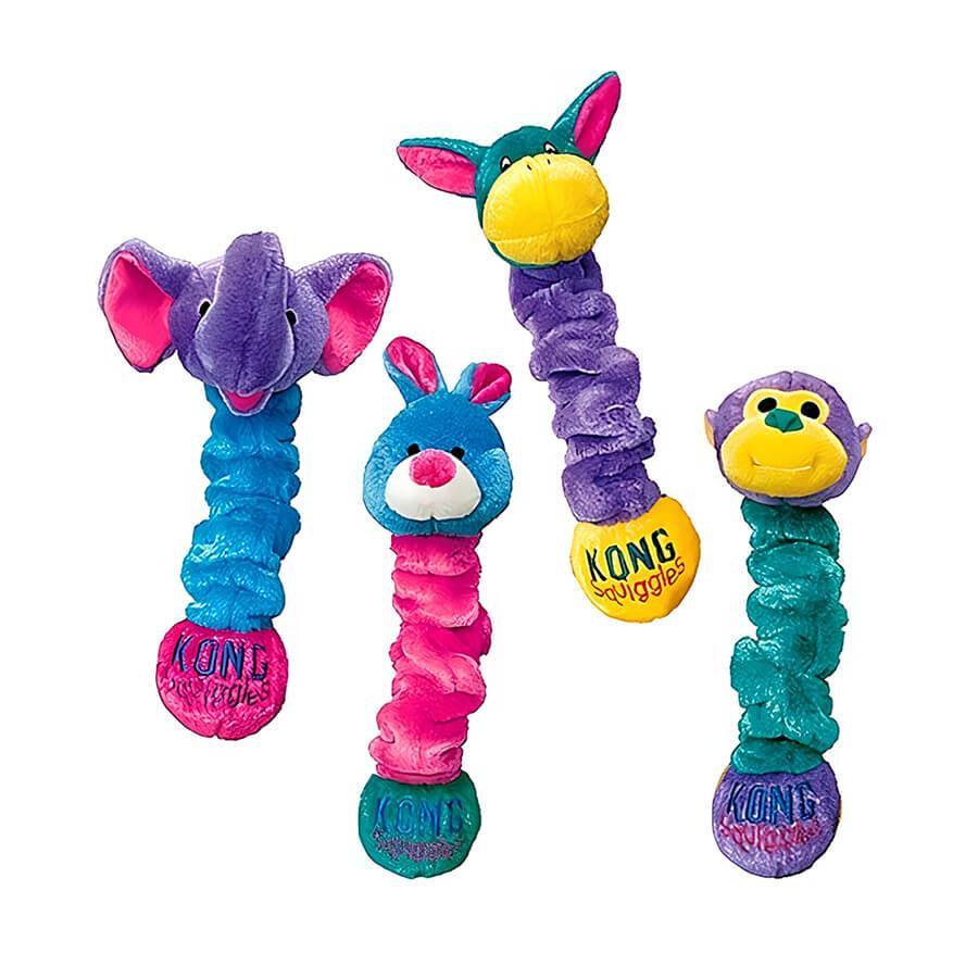 KONG Squigles Figürlü Peluş Köpek Oyuncağı S