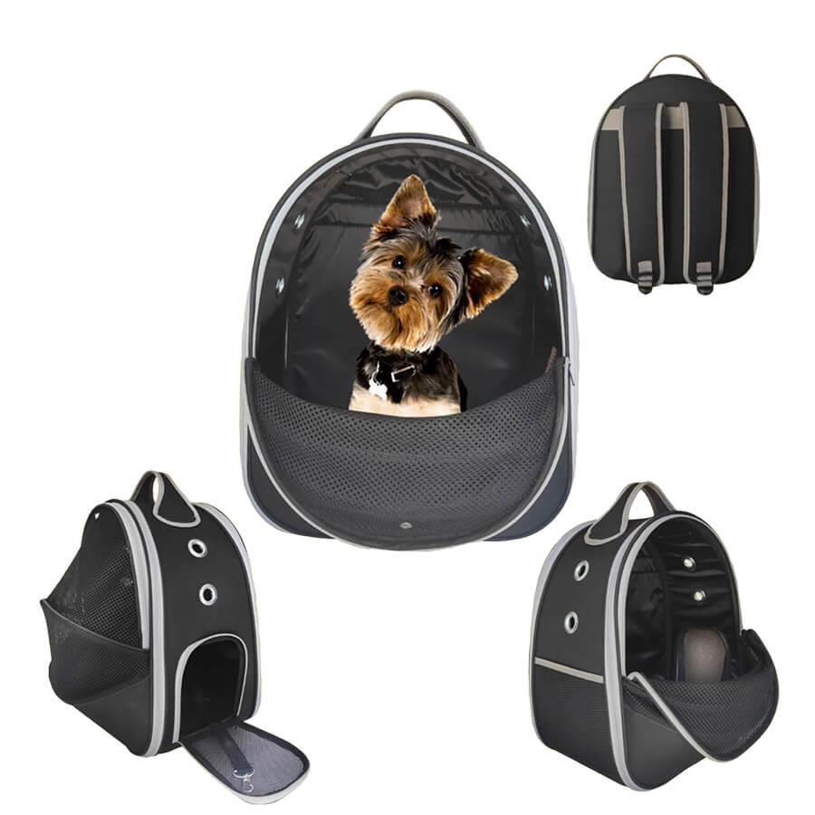 Lavista Paris Kedi Köpek Fileli Taşıma Çantası Siyah