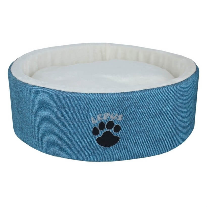 Lepus Mia Donut Kedi ve Küçük Köpek Yatağı Kahve 50 cm