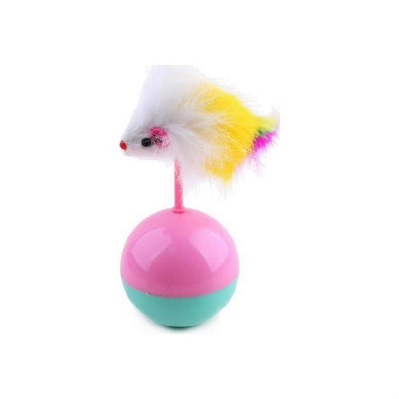 Pet Corn Devrilmez Tüylü Hacıyatmaz Kedi Oyuncağı