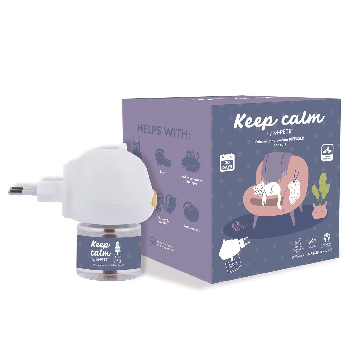M-Pets Keep Calm Sakinleştirici Diffuser Set