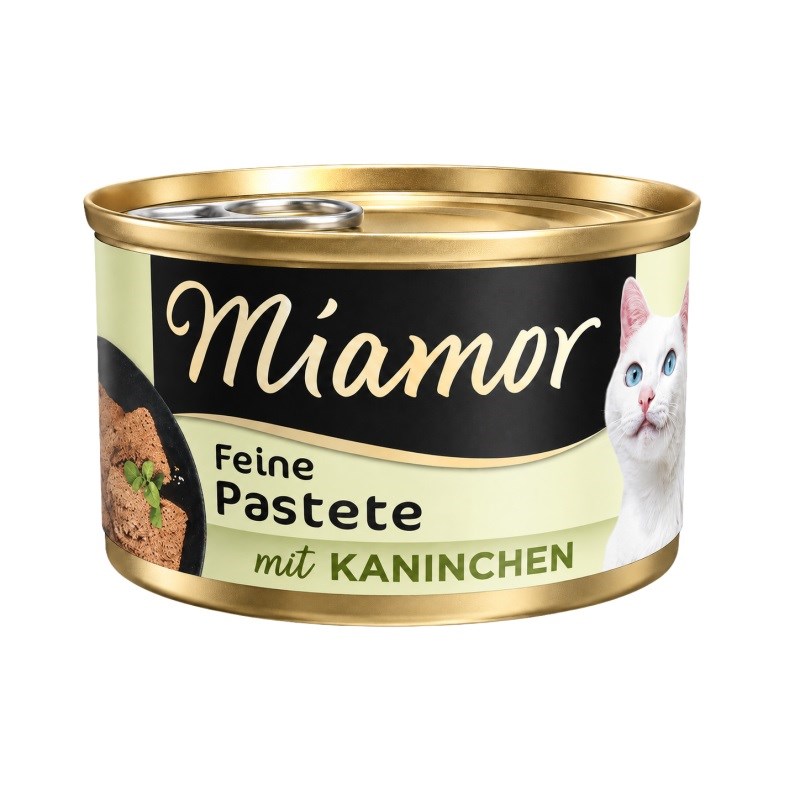 Miamor Pastete Tavşanlı Yetişkin Konserve Kedi Maması 85 Gr