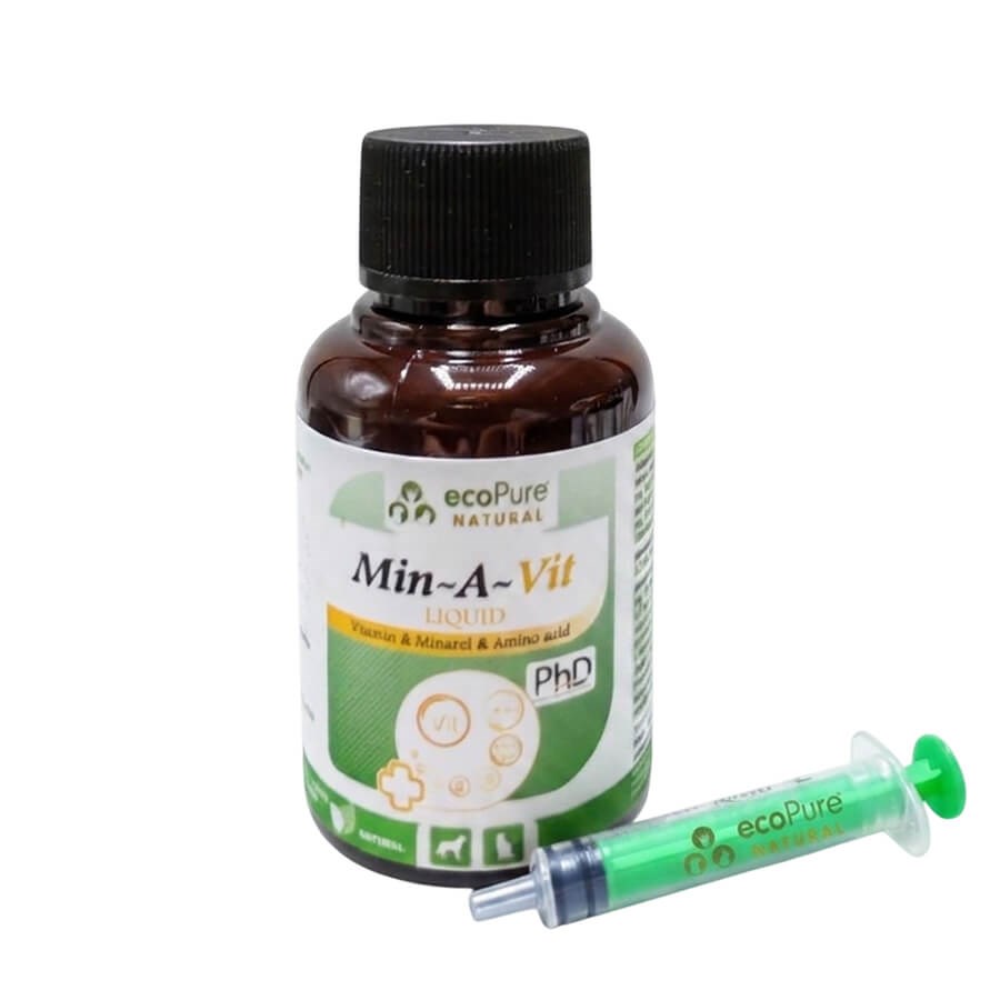 Min-A-Vit Liquid Kedi ve Köpekler İçin Vitami Desteği 50 Ml