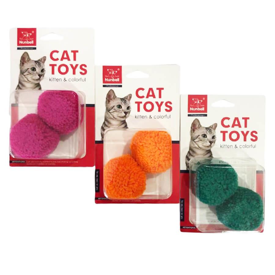 Nunbell Kedi Oyuncağı 2'li Top