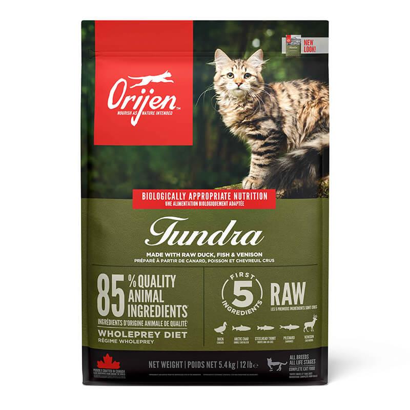 Orijen Tundura Tahılsız Kedi Maması 5,4 Kg