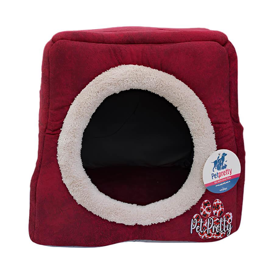 Pet Pretty Comfort Üç Fonksiyonlu Yuva Kırmızı