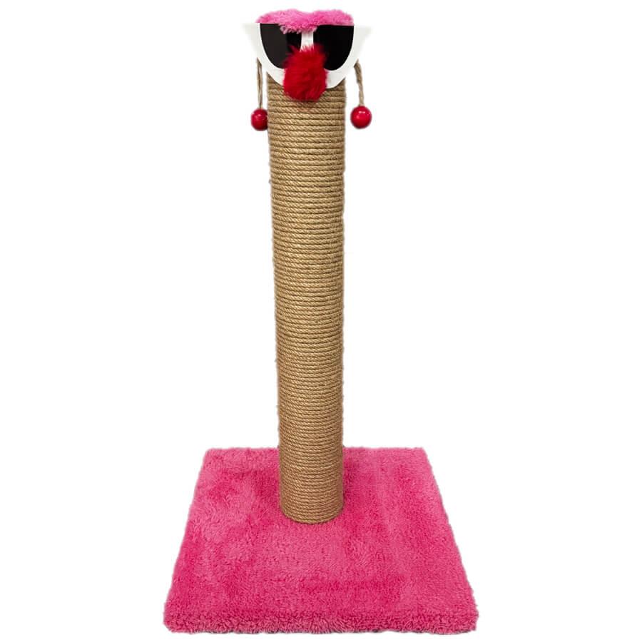 Pet Pretty Palyaço 50 Cm Kedi Tırmalama Pembe