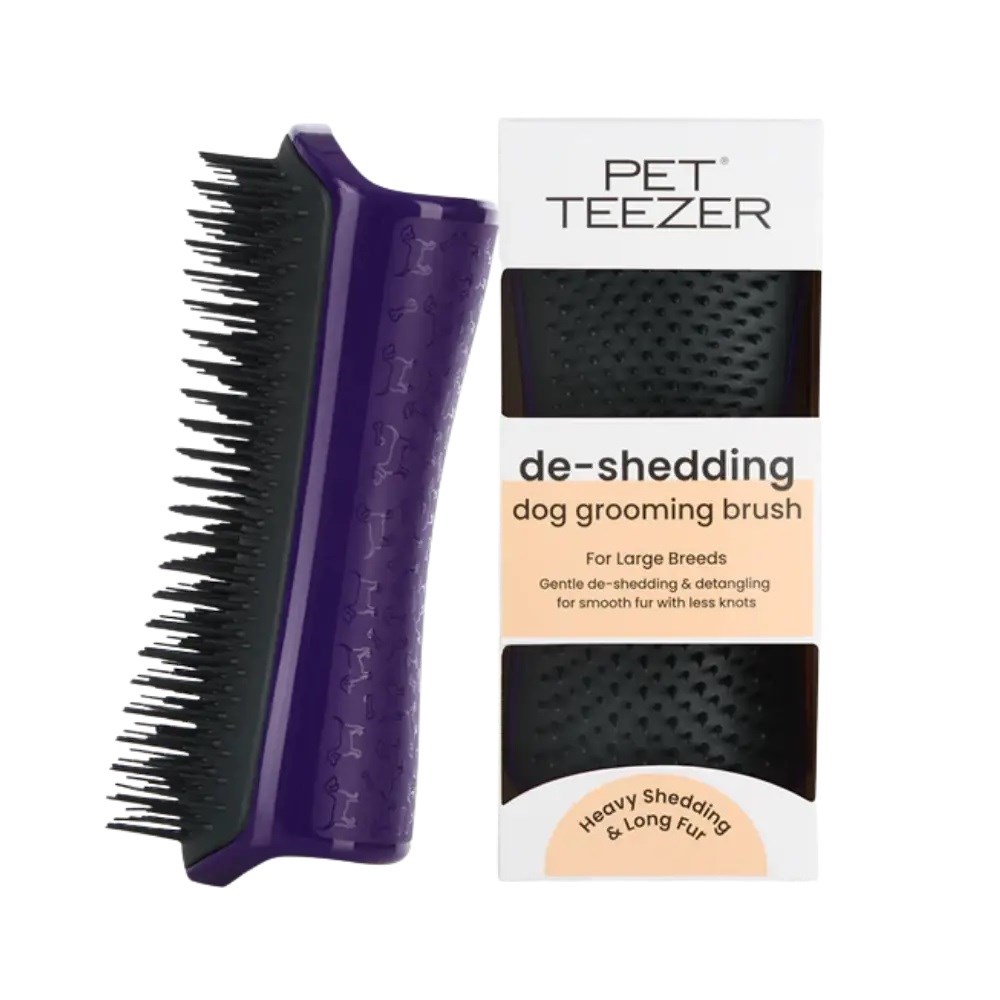 Pet Teezer Deshedding Mor/ Gri Kir Toplayıcı Fırça