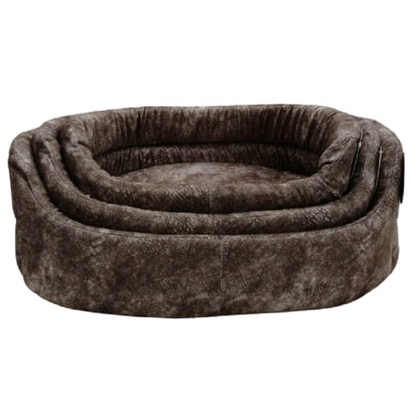 Pet Pretty Comfort Oval Kedi Ve Küçük Köpek Yatağı No:3 Kahverengi